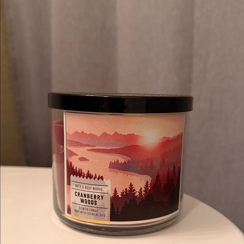 Bath & Body Works Cranberry Woods Candle